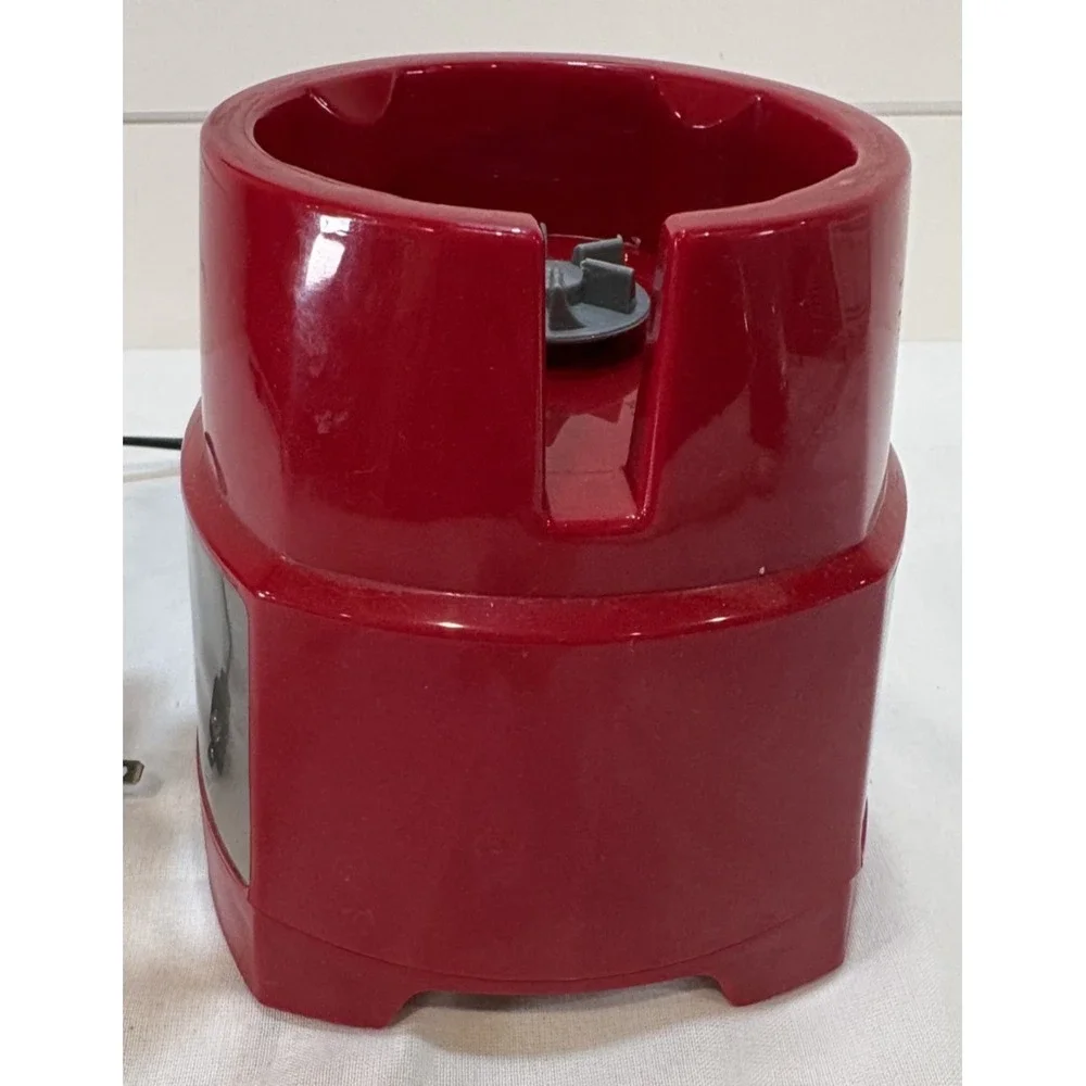 Hamilton Beach Red Blender Motor Base Only Tested Working Model 58147 Series